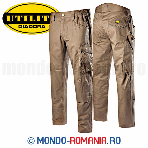 Pantaloni de lucru din bumbac pentru vara - DIADORA ROCK